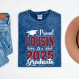 Proud Cousin Of A 2025 Graduate For Graduation Mineral Wash Tshirts Mineral Navy