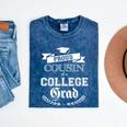 Proud Cousin Of College Grad 2019 Family Graduation Shirt Mineral Wash Tshirts Mineral Navy