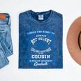 Proud Of Cousin Police Academy Graduation Shirt Mineral Wash Tshirts Mineral Navy