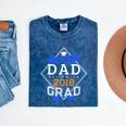 Proud Dad Of A 2018 Graduate Graduation Grad Mineral Wash Tshirts Mineral Navy