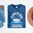 Proud Dad Of A Class Of 2018 Graduate TShirt Graduation Mineral Wash Tshirts Mineral Navy