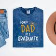 Proud Dad Of A Class Of 2021 Graduate Graduation Mineral Wash Tshirts Mineral Navy