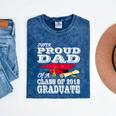 Proud Dad Graduation Shirt 2018 Graduate Tee Mineral Wash Tshirts Mineral Navy