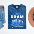 Proud Gram Of 2023 College Graduate Family 23 Graduation Mineral Wash Tshirts Mineral Navy