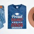 Proud Grammy Of A 2026 Graduate Class Of Graduation Mineral Wash Tshirts Mineral Navy