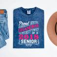 Proud Grandma Of a 2018 Senior Tshirt Graduation Mineral Wash Tshirts Mineral Navy