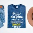 Proud Grandma Of a Soccer Senior 2026 Graduation Gifts Mineral Wash Tshirts Mineral Navy