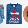Proud Mama Of A 2026 Graduate Class Of 2026 Mom Graduation Mineral Wash Tshirts Mineral Navy