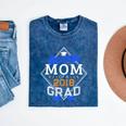 Proud Mom Of A 2018 Graduate Graduation Grad Mineral Wash Tshirts Mineral Navy