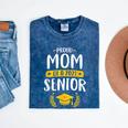 Proud Mom Of A 2021 Senior Shirt Class Graduation 2021 Mommy Mineral Wash Tshirts Mineral Navy