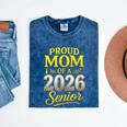 Proud Mom Of A 2026 Senior Graduation Pride Mineral Wash Tshirts Mineral Navy