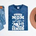 Proud Mom Class Of 2025 Graduation Senior Golf Player Mom Mineral Wash Tshirts Mineral Navy