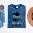 Proud Mom Of A Class Of 2026 Graduate Senior Graduation 2026 Mineral Wash Tshirts Mineral Navy