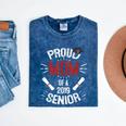 Proud Mom Mother Of a 2019 Graduate TShirt Graduation Mineral Wash Tshirts Mineral Navy