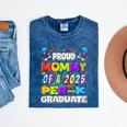 Proud MOMMY Of a 2025 PRE-K Graduate -Graduation Mineral Wash Tshirts Mineral Navy