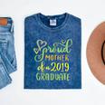 Proud Mother Of a 2019 Graduate Graduation T-Shirt Mineral Wash Tshirts Mineral Navy