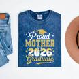 Proud Mother Of a Class Of 2026 Graduate Senior Graduation Mineral Wash Tshirts Mineral Navy