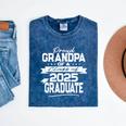 Proud Parent Class Of 2025 Graduate Graduation Ceremony Mineral Wash Tshirts Mineral Navy