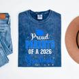 Proud Parents Of a Class Of 2026 Graduate For Graduation Mineral Wash Tshirts Mineral Navy
