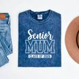 Proud Senior Mum Class Of 2026 Graduation 2026 Senior Mum Mineral Wash Tshirts Mineral Navy