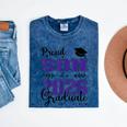 Proud Son Of a Class Of 2026 Graduate For Graduation Mineral Wash Tshirts Mineral Navy