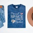 Proud Space Force Brother Space Force Graduation Tee Mineral Wash Tshirts Mineral Navy