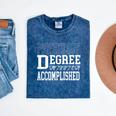 Psychology Degree For College Graduation Tee T-Shirt Mineral Wash Tshirts Mineral Navy