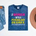 Psychology Degree Major Graduation 2024 Psychologist PsyD Mineral Wash Tshirts Mineral Navy