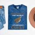 Quail Bird Lover Introvert Quail Mineral Wash Tshirts Mineral Navy Quail Bird Lover Introvert Quail Mineral Wash Tshirts Mineral Navy