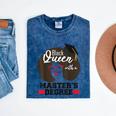 Queen Masters Degree Graduation Social Work MSW MPH Mineral Wash Tshirts Mineral Navy