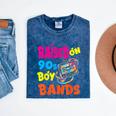 Raised On 90s Boy Bands Nostalgia Love Women Men Mineral Wash Tshirts Mineral Navy Raised On 90s Boy Bands Nostalgia Love Women Men Mineral Wash Tshirts Mineral Navy