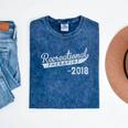 Recreational Therapy Shirt Graduation Mineral Wash Tshirts Mineral Navy