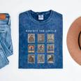 Respect The Locals Cryptid Mothman Hiking Bigfoot Introverts Mineral Wash Tshirts Mineral Navy