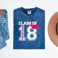 Respiratory Therapist Graduation Class Of 2018 Women RT Mineral Wash Tshirts Mineral Navy