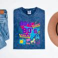 Retro 1980s 80's Baby 1990s 90's Made Me Nostalgia Birthday Premium Tri-Blend Mineral Wash Tshirts Mineral Navy