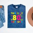 Retro 80's Costume 80s Nostalgia Party Mineral Wash Tshirts Mineral Navy