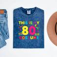 Retro 80's Costume 80s Nostalgia Party Mineral Wash Tshirts Mineral Navy