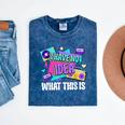 Retro 80s Style 90s Pop Fashion Nostalgia Eighties Music Mineral Wash Tshirts Mineral Navy