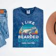 Retro Bearded Dragon Introvert For Lizard Lovers Mineral Wash Tshirts Mineral Navy Retro Bearded Dragon Introvert For Lizard Lovers Mineral Wash Tshirts Mineral Navy