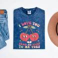 Retro Cherry Love 90s Nostalgia Mineral Wash Tshirts Mineral Navy