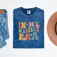 Retro Groovy In My Master's Degree Era Graduation Master Mineral Wash Tshirts Mineral Navy