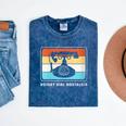 Retro Rotary Dial Nostalgia Dial Phone Mineral Wash Tshirts Mineral Navy