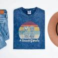 Retro Snack Goals Icon Nostalgia Mineral Wash Tshirts Mineral Navy
