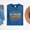 Retro Soul Introverted But Willing To Discuss Nostalgia Mineral Wash Tshirts Mineral Navy Retro Soul Introverted But Willing To Discuss Nostalgia Mineral Wash Tshirts Mineral Navy