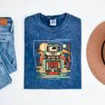 Retro Tech Stack 80s 90s Nostalgia Analog Devices Mineral Wash Tshirts Mineral Navy