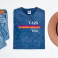 Retro VHS Tape 80s 90s Nostalgia For Movie Fans Mineral Wash Tshirts Mineral Navy Retro VHS Tape 80s 90s Nostalgia For Movie Fans Mineral Wash Tshirts Mineral Navy