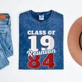 Reunion 1984 Class Of 1984 Reunion 84 Graduation 1984 Mineral Wash Tshirts Mineral Navy