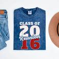 Reunion 2016 Class Of 2016 Reunion 16 Graduation 2016 Mineral Wash Tshirts Mineral Navy