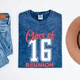 Reunion 2016 Class Of 2016 Matching Graduation High School Mineral Wash Tshirts Mineral Navy
