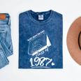 Reunion Class Of 1987 School Graduation Blast From The Past Mineral Wash Tshirts Mineral Navy